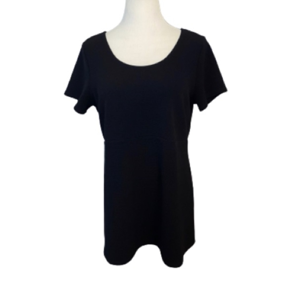 Motherhood Maternity Black Short Sleeve Top Size XL